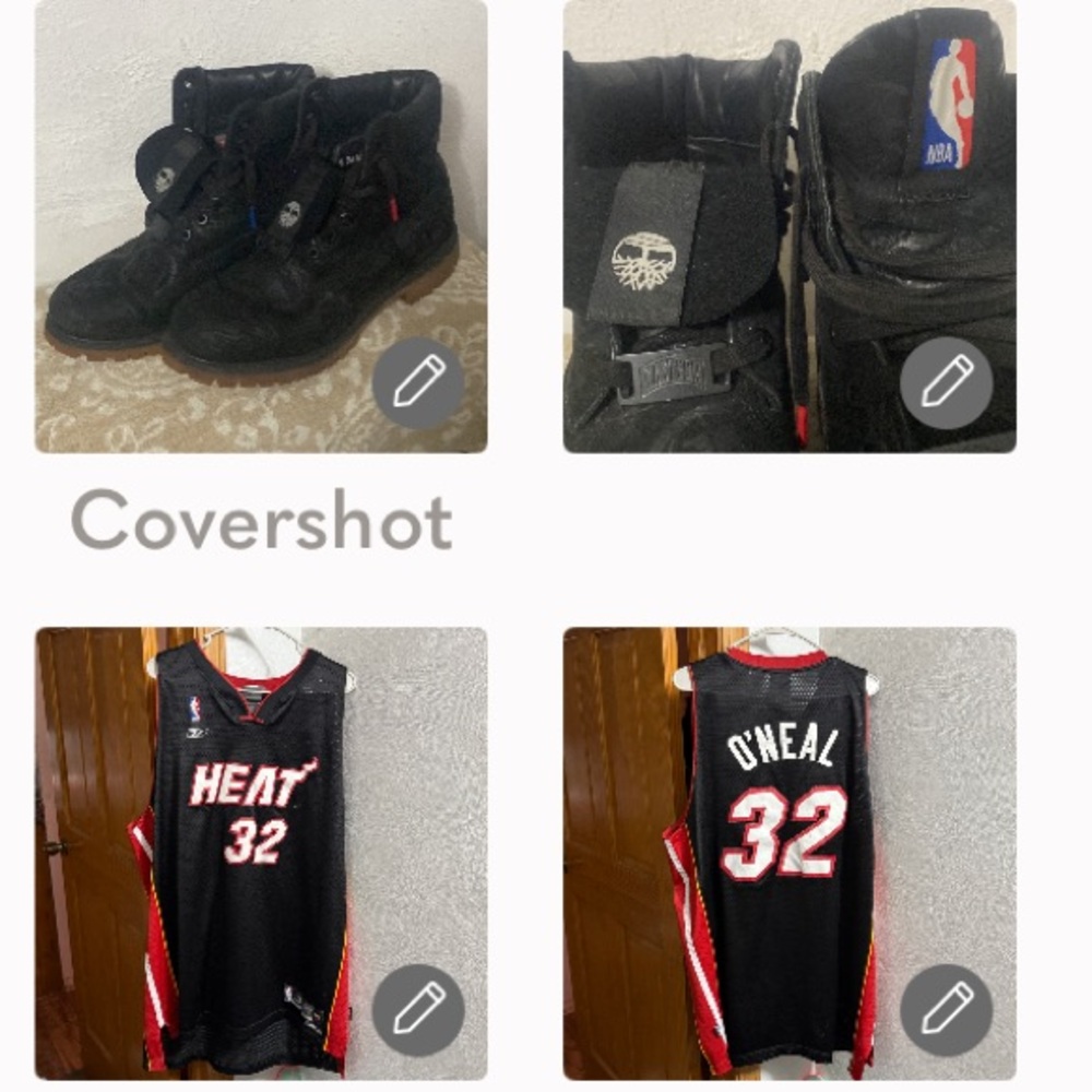 TIMBERLAND NBA🥾8.5+ Shaquille O’Neal 32 HEAT jersey NBA 2XL